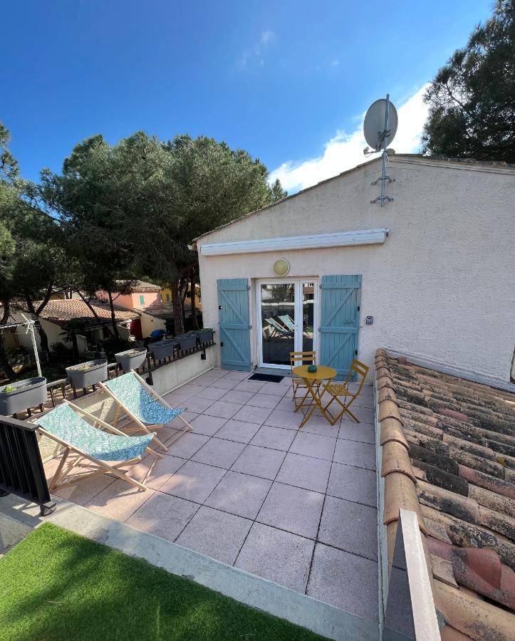 Appartement Proche Village Naturiste, Terrasse Et Parking Agde Exterior foto